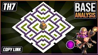 THE BEST TH7 Hybrid/Trophy [Defense] Base 2023 !! Town Hall 7 Hybrid Base Design – Clash Of Clans