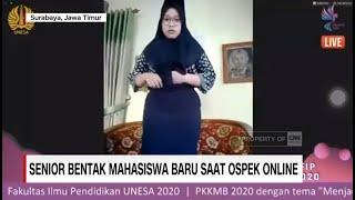 Viral Senior Bentak Mahasiswa Baru Saat Ospek Online ! UNESA