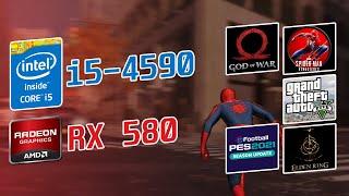 Test in 5 Games i5 4590 + RX 580 2048SP 8GB DDR5 | 1080p
