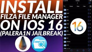 How to install Filza File Manager on iOS 16 Palera1n Jailbreak | Filza iOS 16 | Full Guide | 2023