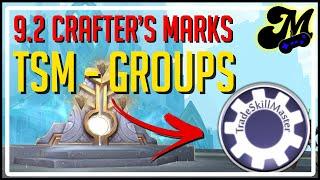 Crafter's Marks & Rank 7 Legendaries - Basic TSM Groups