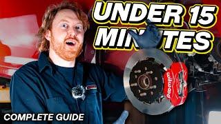 HOW TO INSTALL THE DAMOND MOTORSPORTS DRAG BRAKE KIT -  FORD FOCUS / MAZDASPEED [STEP BY STEP]