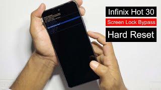 Infinix Hot 30 Hard Reset Without Pc | Infinix X6831 Hard Reset | Infinix Hot 30 Screen Lock Bypass