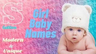 S Letter Girl baby names | Baby names Modern and Unique | Baby names