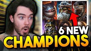 6 NEW CHAMPS...... Powercreep GOING STRONG in 2025(!) | Raid: Shadow Legends