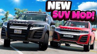 NEW Police SUV Mod is INCREDIBLE in BeamNG Drive Mods!