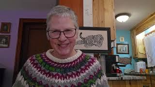 Presenting the "Terra" Sweater I Finished Knitting and Some Thoughts on Our Local Roc Day Gathering