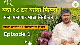 शेतकऱ्याने सांगितली १८ टन कांदाशेतीची गुपीतं | Expert Farmer Shares 18 TON Onion Harvest Secrets