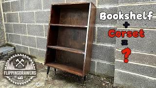 When you combine furniture with fashion   Very cool bookshelf transformation