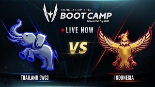 ROV : World Cup Bootcamp 2018 (Group Stage) Day 4 THwc Vs ID