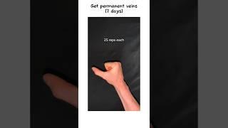 How to get permanent veiny hands #shorts