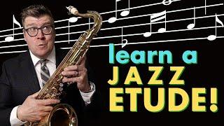 Jazz Etude for Sax | Free .pdf download!