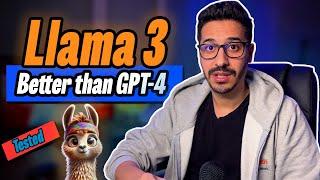 Llama 3 BREAKS the industry !!! | Llama3 fully Tested