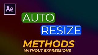 Auto Resizing Text Box Tutorial | After Effects Tutorial | Auto Resizable Text Box | Free Download