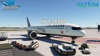 Last Trans Atlantic Flight Before 777 | CYULEDDF |  #msfs2020 #vatsim