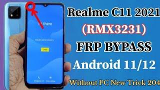 Realme C11 2021 || FRP BYPASS || Without PC New Trick 2024