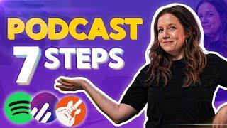 How to START A PODCAST in 7 steps [Recording, Editing, Hosting...] - Ausha