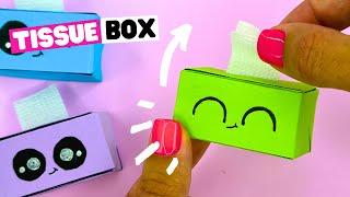 Easy Origami Tissue Box, DIY, How to make an Origami Tissue Paper Box