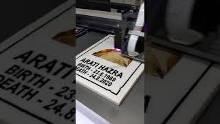 Marble photo printing