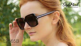 StyleMark Polarized L2565B женские квадратные солнцезащитные очки