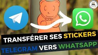 TRANSFÉRER SES STICKERS DE TELEGRAM VERS WHATSAPP BY KUJUA TECH