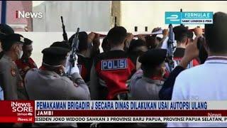 Pemakaman Jenazah Brigadir J Secara Kedinasan Tuai Polemik #iNewsSore 29/07