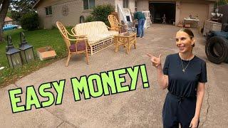 We 10X'd Our Money At This Unassuming Garage Sale! | Reselling On eBay, Mercari, and Poshmark