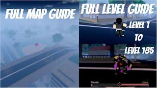 PROJECT MUGETSU FULL MAP GUIDE AND LEVEL GUIDE IN UPDATE 1!!