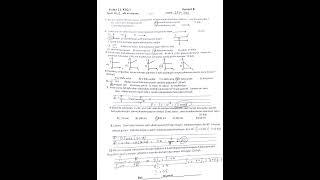 Fizika 11-ci sinif KSQ1 A və B variantları +cavablar