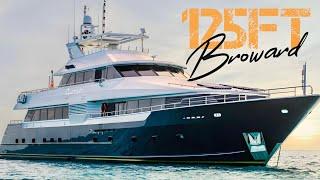 INSIDE the 125ft Broward Trideck ~ Ultimate Luxury Yacht Tour!