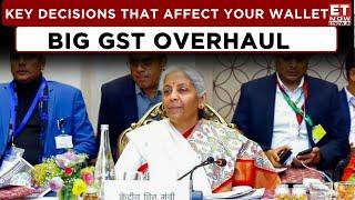 GST Council Meeting: FM Nirmala Sitharaman Announces Major Changes In GST | Business News