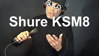 Shure KSM8 Review vs Shure SM58 vs Earthworks SR40V + Singing Sample