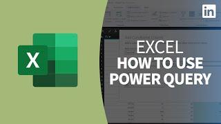 Excel Tutorial - Using POWER QUERY