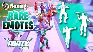 Emote Battles and Flexing Rare Emotes in Party Royale 6