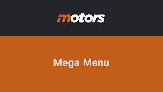 Motors – How to setup MegaMenu - StylemixThemes