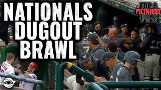 When teammates ATTACK!! The Nats Brawl in the Dugout.