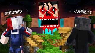 BLOODY HEROBRINE Attacked Our World In Minecraft!! 