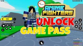 Anime Fighters Simulator Hack Script GUI | Unlock Gamepass | Working