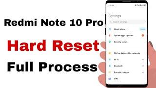 Xiaomi Redmi Note 10 pro Hard reset | full factory reset easy way in hindi