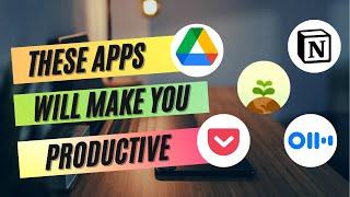 Boost Your Productivity in 2024 with These 5 FREE Must-Have Apps for Beginners! 