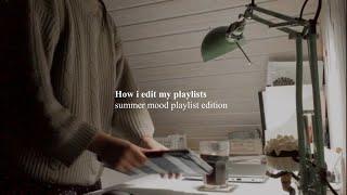 How i edit my playlist videos  Finding aesthetic pictures, songs & editing program