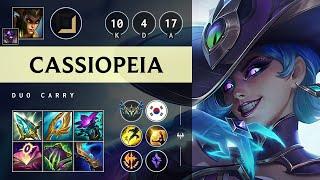 Cassiopeia Carry vs Corki: Rampage - KR Challenger Patch 14.21