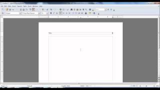 APA Header and Title Page using Open Office.mp4