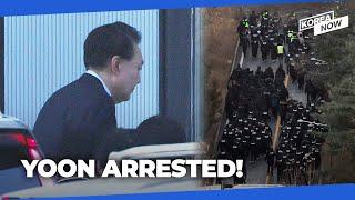 How history made as President Yoon was detained