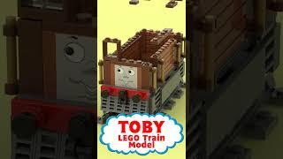 LEGO Toby from Thomas and Friends timelapse build #lego #thomasandfriends #toby  #thomas #timelapse