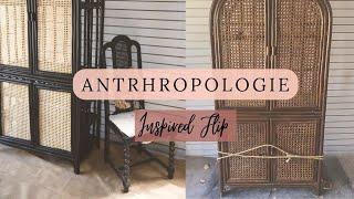 Recreating My DREAM WICKER CABINET! | Anthropology Style