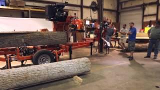 LT50 Hydraulic Portable Sawmill in Action | Wood-Mizer