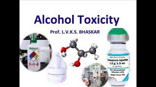 Alcohol toxicity/Methanol, Isopropanol and Ethylene glycol toxicity