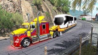 ETS2 TRACTO MULAS KENWORTH T800 COLOMBIANA CARGA SOBRE DIMENSIONES 1 34 ETS2 Mods