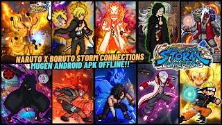 RELEASE! NARUTO x BORUTO Ninja STORM Connections Mugen Android OFFLINE - Watch Mode BEST Characters